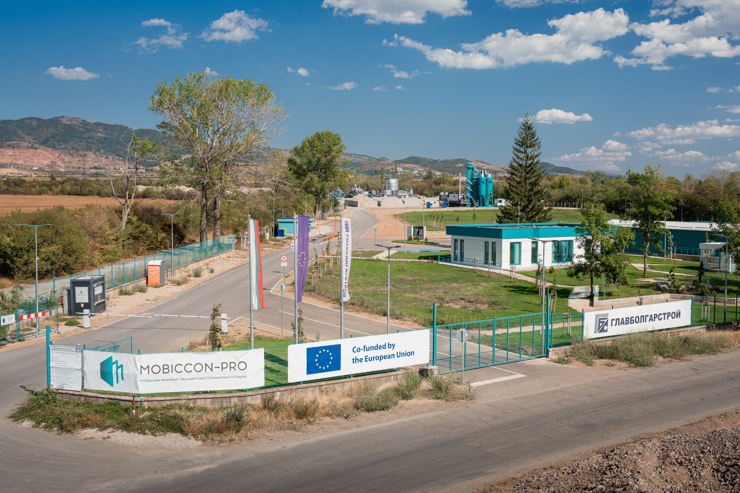 Screening and Washing Plant for recycling of constriction waste- GBS Infrastructure Construction